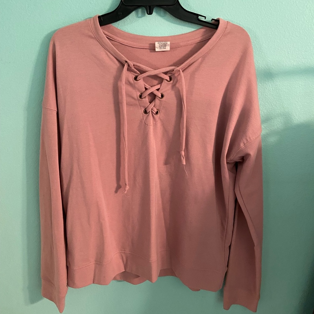 Pink sweater